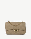 Tas - Sophia - Leer - Beige