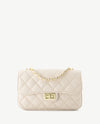 Tas - Sophia - Leer - Off-white