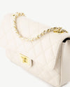 Tas - Sophia - Leer - Off-white