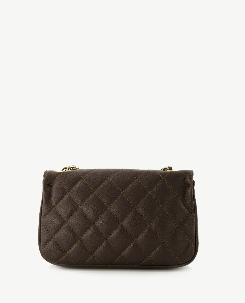 Tas - Sophia - Leer - Choco