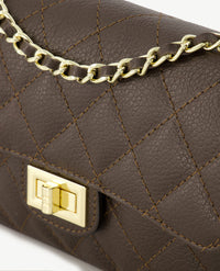 Tas - Sophia - Leer - Choco