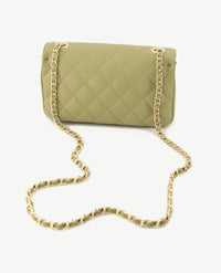Tas - Sophia - Leer - Mosgroen