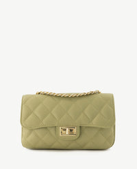 Tas - Sophia - Leer - Mosgroen