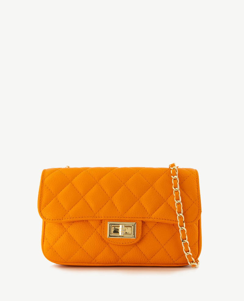Tas - Sophia - Leer - Oranje