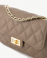 Tas - Sophia - Leer - Taupe
