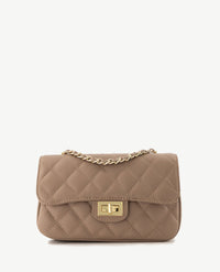 Tas - Sophia - Leer - Taupe