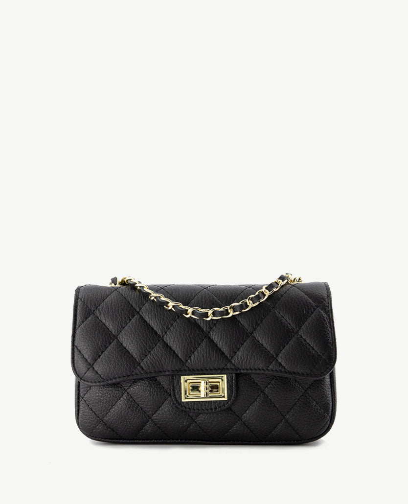Tas - Sophia - Leer - Zwart