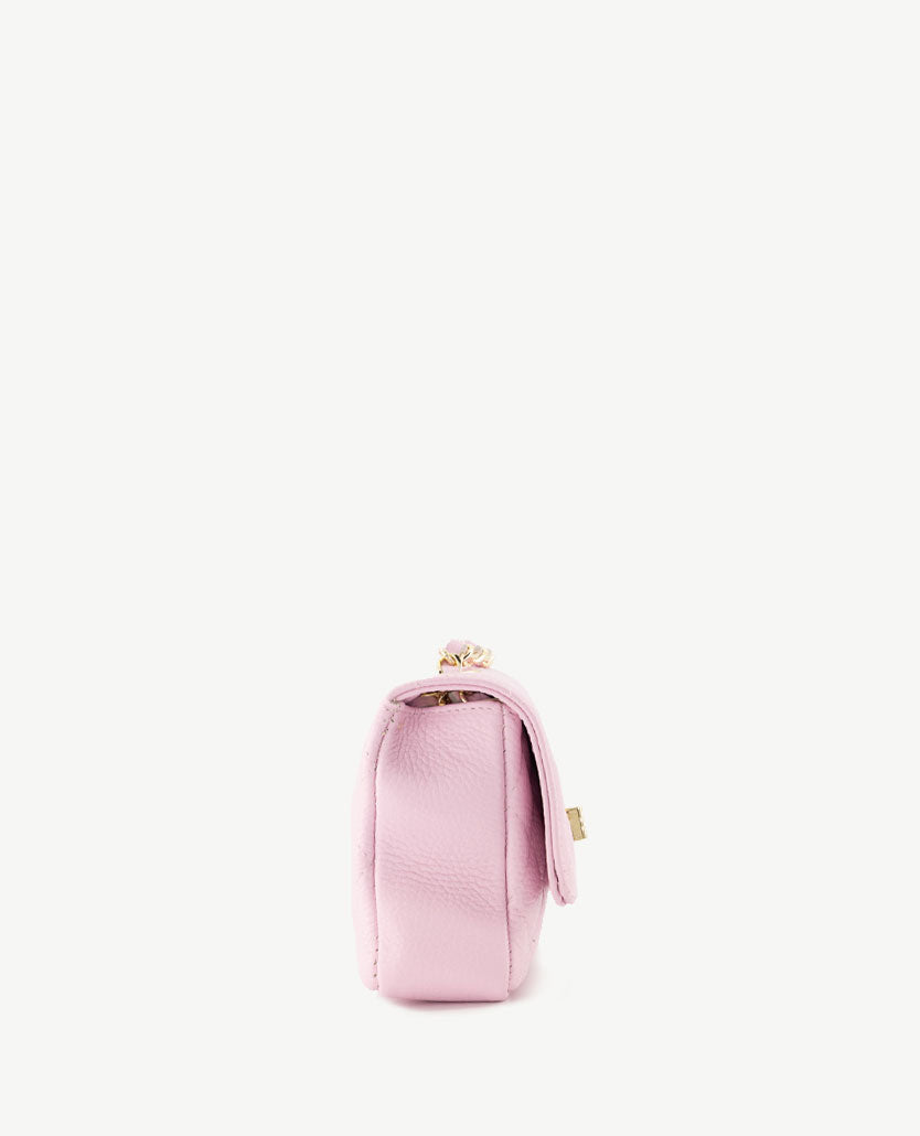 Tas - Audrey - Leer - Lilac pink