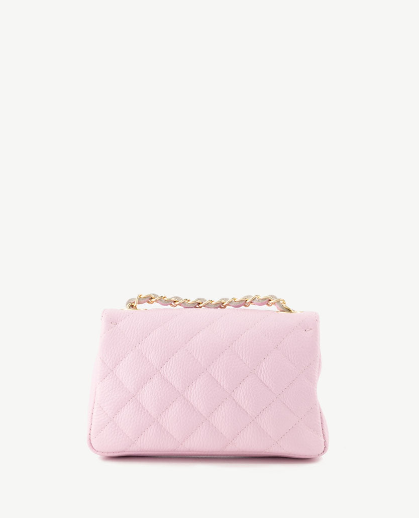 Tas - Audrey - Leer - Lilac pink