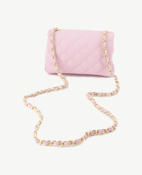 Tas - Audrey - Leer - Lilac pink