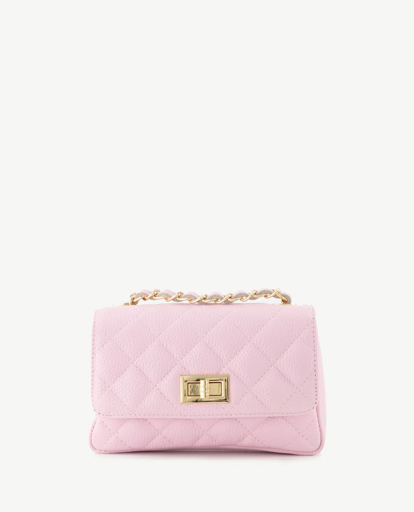 Tas - Audrey - Leer - Lilac pink