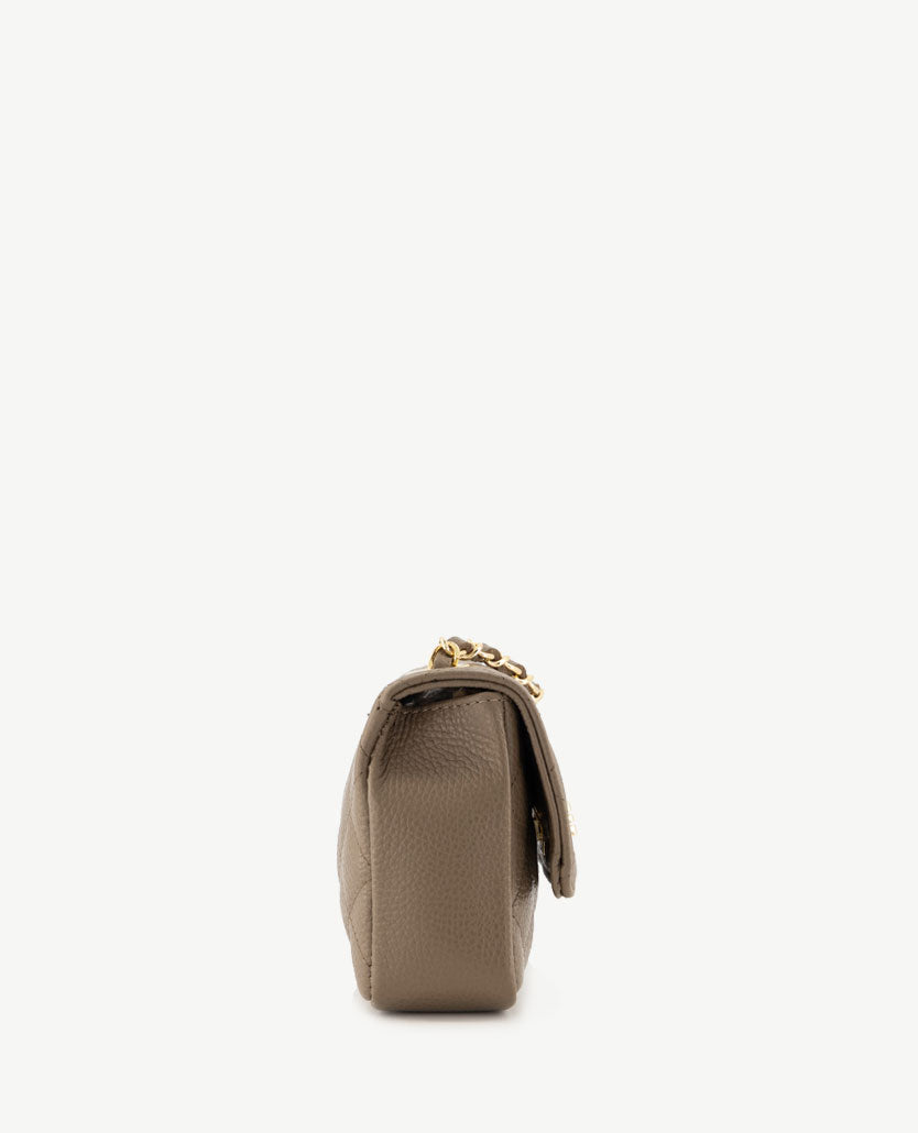 Tas - Audrey - Leer - Taupe