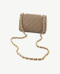 Tas - Audrey - Leer - Taupe