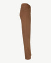 Toni Dress - Elastiek rondom - Alice - Katoen - Normale lengte - Mokka