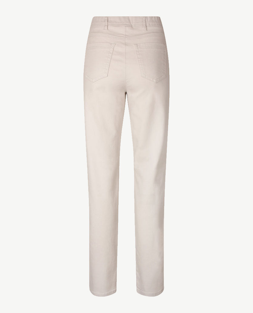 Toni - Alice - Elastiek rondom - Katoen - Normale lengte - Heel licht grijs