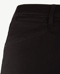 Toni - Alice - Instapbroek dames met elastische band - Zwart - Jeans