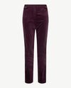 Toni Dress - Elastiek rondom - Alice New - Soft ribcorduroy - Korte lengte - Burgundy