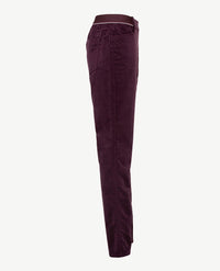 Toni Dress - Elastiek rondom - Alice New - Soft ribcorduroy - Normale lengte - Burgundy