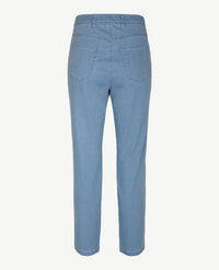 Toni - Alice zip - 7-8 - Elastiek rondom - Jeans - Blue - Normale lengte