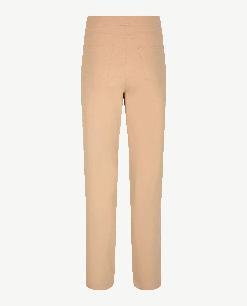 Toni - Alice zip - Elastiek rondom - Jersey  - Normale lengte - Beige