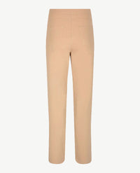 Toni - Alice zip - Elastiek rondom - Jersey - Korte lengte - Beige