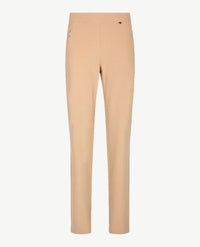 Toni - Alice zip - Elastiek rondom - Jersey - Korte lengte - Beige