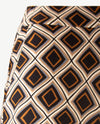 Toni - Elastiek rondom - Jenny Wide Leg - Jersey - Normale lengte - Dessin met beige, blue en zwart