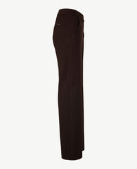 Toni - Elastiek rondom - Jenny Wide - Jersey - Korte lengte - Choco