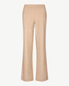 Toni - Elastiek rondom - Jenny Wide Leg - Jersey - Normale lengte - Mêlée - Beige