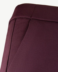 Toni - Jenny Wide - Instapbroek dames met elastische band - Jersey - Wine