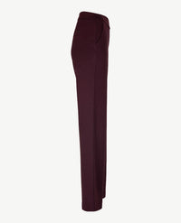 Toni - Jenny Wide - Instapbroek dames met elastische band - Jersey - Wine