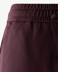 Toni - Jenny Wide - Instapbroek dames met elastische band - Traveljersey - Wine