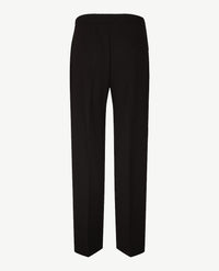 Toni - Scarlet - Instapbroek dames met elastische band - Crêpe jersey - Zwart