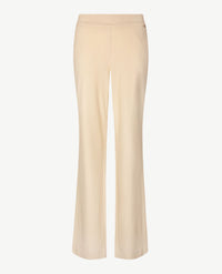 Toni - Elastiek rondom - Scarlet Wide - Jersey - Wafeltje - Korte beenlengte - Cream