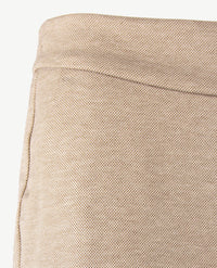 Toni - Elastiek rondom - Scarlet Wide - Jersey - Werkje - Normale beenlengte - Beige