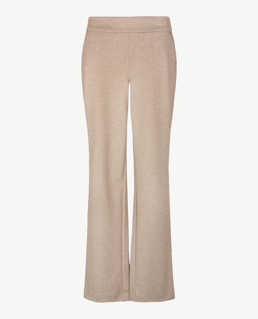 Toni - Elastiek rondom - Scarlet Wide - Jersey - Werkje - Normale beenlengte - Beige