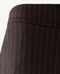 Toni - Scarlet Wide - Instapbroek dames met elastische band - Jersey - Streep Choco