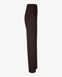 Toni - Scarlet Wide - Instapbroek dames met elastische band - Jersey - Streep Choco