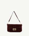 Tas - Zira - Suède - Burgundy
