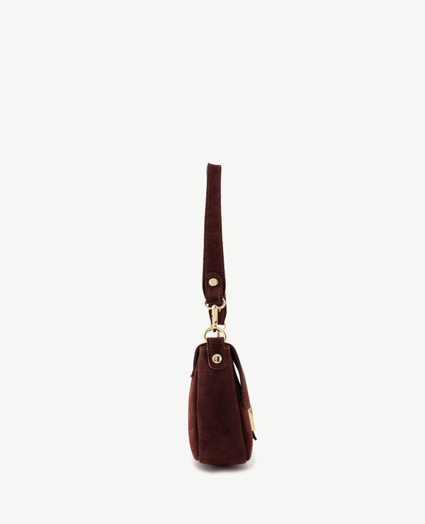 Tas - Zira - Suède - Burgundy