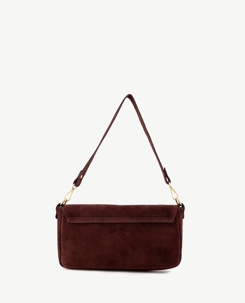 Tas - Zira - Suède - Burgundy